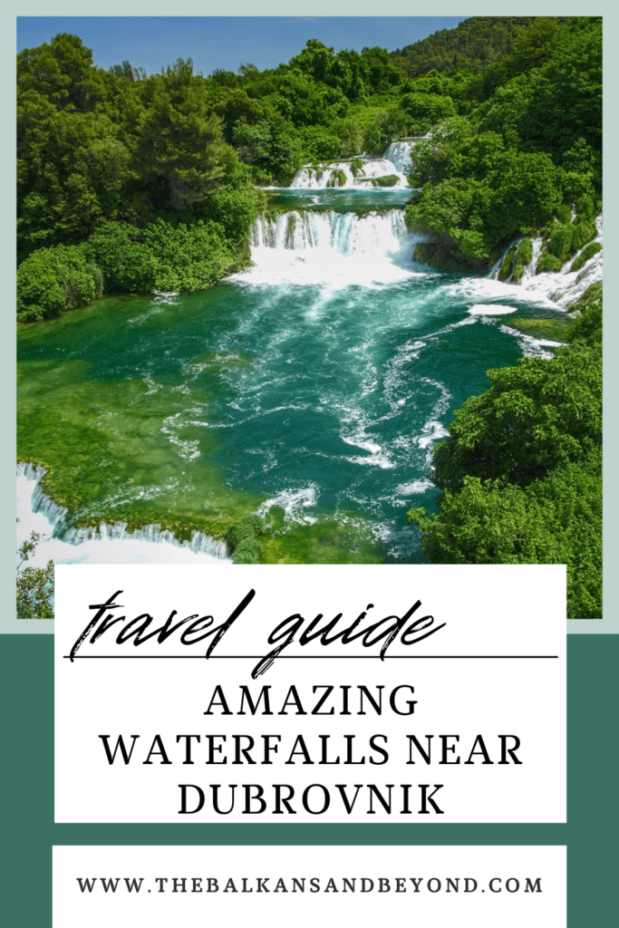 Waterfalls Near Dubrovnik